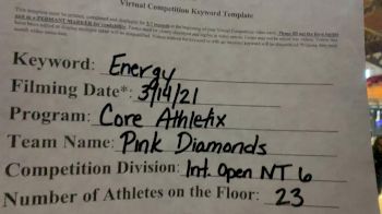 Core Athletix - Pink Diamonds [L6 International Open - NT] 2021 Beast of The East Virtual Championship