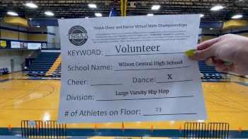 Wilson Central High School [Large Varsity - Hip Hop] 2021 TSSAA Cheer & Dance Virtual State Championships