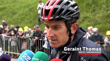 Geraint Thomas: 'The Break Wasn't An Option' On Stage 17 Of The 2021 Tour De France