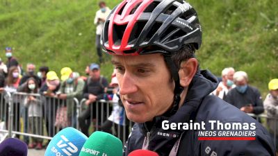 Geraint Thomas: 'The Break Wasn't An Option' On Stage 17 Of The 2021 Tour De France