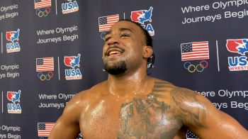 Josh Edmond Felt Good Moving Up In Weight After College Season