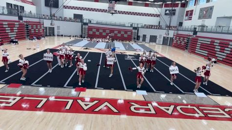 Cedar Valley High School - Cedar Valley High School Varsity [Game Day Situational Sideline/Cheer Large/Super] 2026 USA Virtual Spirit Regional II