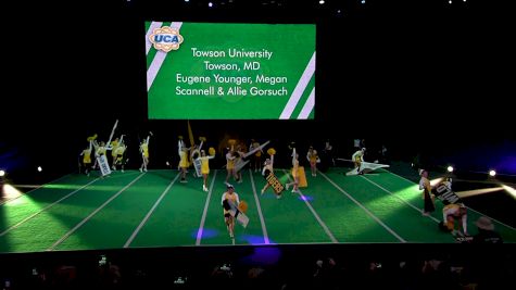 Towson University [2026 All Girl Division I - Game Day Semis] 2026 UCA & UDA College Cheerleading and Dance Team National Championship