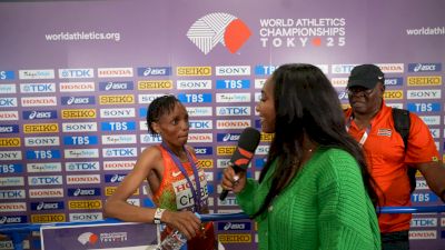 Beatrice Chebet 10,000m Post-Race Interview | 2025 World Athletics Championship in Tokyo