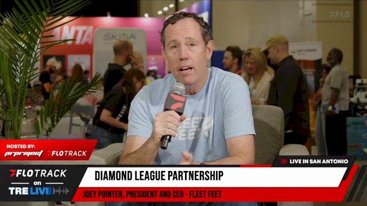 The "Why" Behind Supporting Professional Running With Diamond League Coverage Presenting Sponsors On and Fleet Feet.