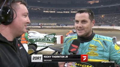 Ricky Thornton Jr. Reacts After Another Runner-Up In The Gateway Dirt Nationals