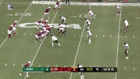 WATCH: Jalen Hampton With Tough Run Against W&M