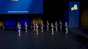 Mount Notre Dame High School [2024 Small Varsity - Pom Semis] 2024 UDA National Dance Team Championship