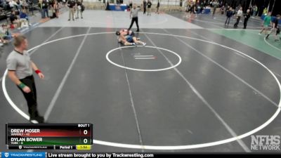 Drew Moser&nbsp;over&nbsp;Dylan Bower