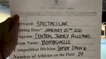 Central Jersey All Stars - Central Jersey All Stars - Bombshells [L6 Senior Open] 2021 ATC International Virtual Championship