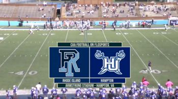 Highlights: Rhode Island vs Hampton | 2024 CAA Football