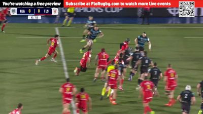 Antoine Dupont Try - Glasgow v Toulouse- 2025-2026 Champions Cup Round 2