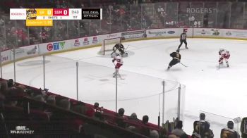 Brady Smtih Makes Behind-The-Back Pass For Noah Laus Shorthanded Goal