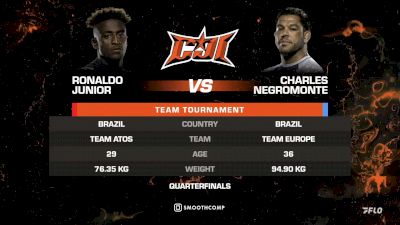 Ronaldo Junior vs Charles Negromonte | CJI 2
