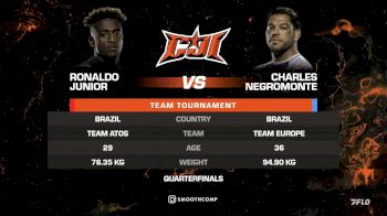 Ronaldo Junior vs Charles Negromonte | CJI 2