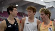 Owen Powelll, Josiah Tostenson and Tayvon Kitchen Clock Sub-4:00 As High Schoolers At BU