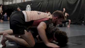 Richy B Works From The Dogfight Position In ADCC-Specific Training