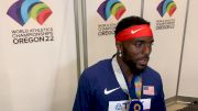 "He Ran The Hell Out Of That Turn" Kenny Bednarek On An Epic 200m Race