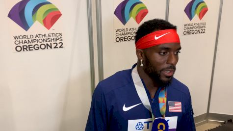 "He Ran The Hell Out Of That Turn" Kenny Bednarek On An Epic 200m Race