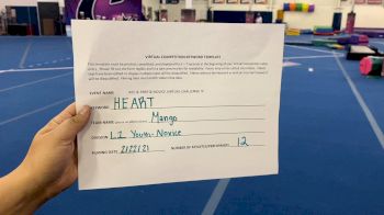 Charlotte Allstar Cheerleading - Mango [L1 Youth - Novice] 2021 Varsity Rec, Prep & Novice Virtual Challenge IV