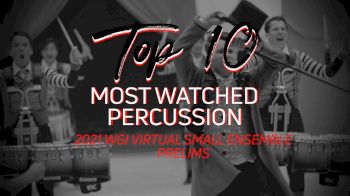 Top 10: Most Watched Percussion - WGI Virtual Small Ensembles Prelims