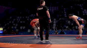 97 kg Semifinal, Aslanbek Sotiev vs Znaur Kotsiev