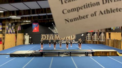 Diamond Athletics - Allure [L1 Youth - D2 - Small] 2021 Varsity All Star Winter Virtual Competition Series: Event I