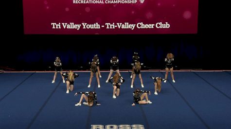 Tri Valley Youth - Tri-Valley Cheer Club [2021 L1 Performance Rec - 12Y (NON) - Small Finals] 2021 The Quest