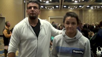 Frank Mir and Bella Mir are in Each Other's Corners