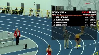 Women's 600m, Heat 3