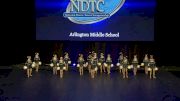 Arlington Middle School [2020 Junior High Pom Finals] 2020 UDA National Dance Team Championship