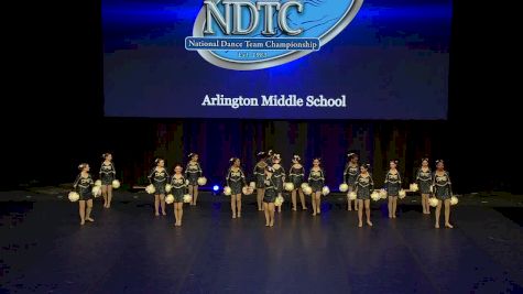 Arlington Middle School [2020 Junior High Pom Finals] 2020 UDA National Dance Team Championship