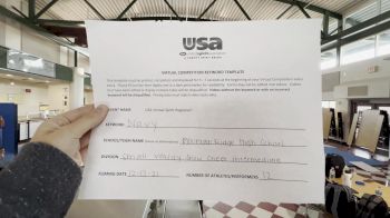 Mountain Ridge [Varsity Show Cheer Intermediate] 2021 USA Virtual Spirit Regional I