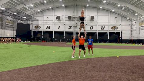 Oklahoma State University - CHAMPION [School Coed Partner Stunt] 2026 NCA College Camps: Partner & Group Stunt