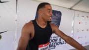 Justin Robinson Reacts to 45.49 Heat Win: Bounce-Back Season & Preparing for 400m Final | Post-Race Interview 2026 USATF