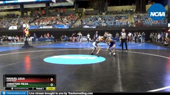 125 lbs Prelim Round 1 - Christian Mejia, McKendree vs Manuel Leija, Davenport