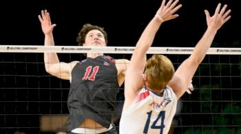 Justin Howard, Middle Blocker For Ohio State Men's Volleyball, Has A High Volleyball IQ