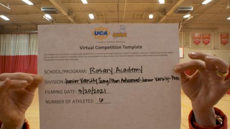 Rosary Academy [Junior Varsity - Pom] 2021 UCA & UDA March Virtual Challenge