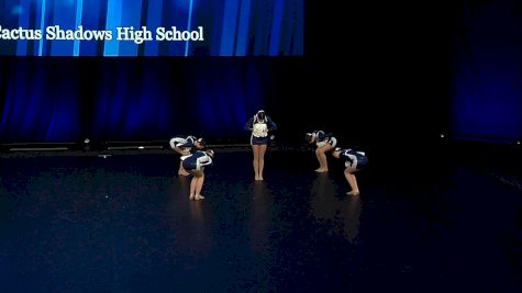 Cactus Shadows High School [2022 Junior Varsity Pom Semis] 2022 UDA National Dance Team Championship