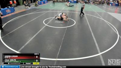 Cole Welte&nbsp;&nbsp;over&nbsp;Jaxon Logan