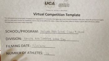 Hellgate High School [Game Day Varsity - Non-Tumble] 2021 UCA West Virtual Regional
