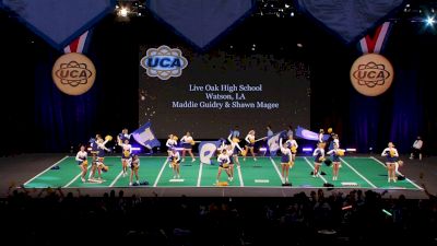 Live Oak High School [2022 Large Varsity Division II Game Day Prelims] 2022 UCA National High School Cheerleading Championship