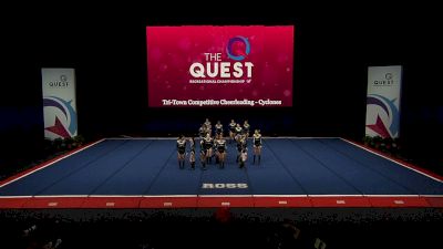 Tri-Town Competitive Cheerleading - Cyclones [2021 L1 Performance Rec - Non-Affiliated (14Y) Semis] 2021 The Quest