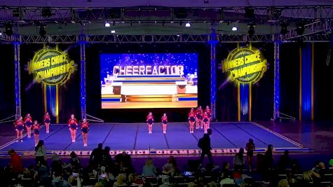 CheerFactor - Phenomenon [2024 Junior-Small-B] 2021 CHEERSPORT: Concord Classic 1