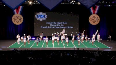 Mandeville High School [2022 Medium Varsity Coed Game Day Finals] 2022 UCA National High School Cheerleading Championship