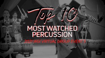 Top 10: Most Watched Percussion - WGI Virtual Group Event 3