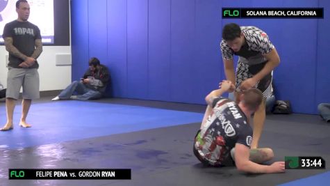 Felipe Pena Escapes Gordon Ryan's Heel Hook