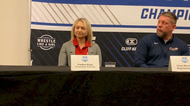National Collegiate Women's Wrestling Championships: Coaches Press Conference