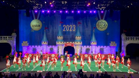 Sacred Heart University [2023 Game Day - Open All Girl Cheer Semis] 2023 UCA & UDA College Cheerleading and Dance Team National Championship