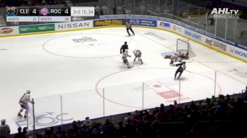 Wraparound Goal From Columbus Blue Jackets Prospect Gavin Brindley For His First As A Pro